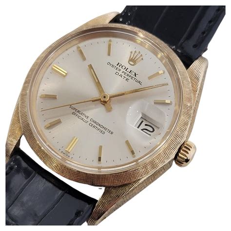 rolex date 1500 14k gold|Rolex oyster perpetual date 1500.